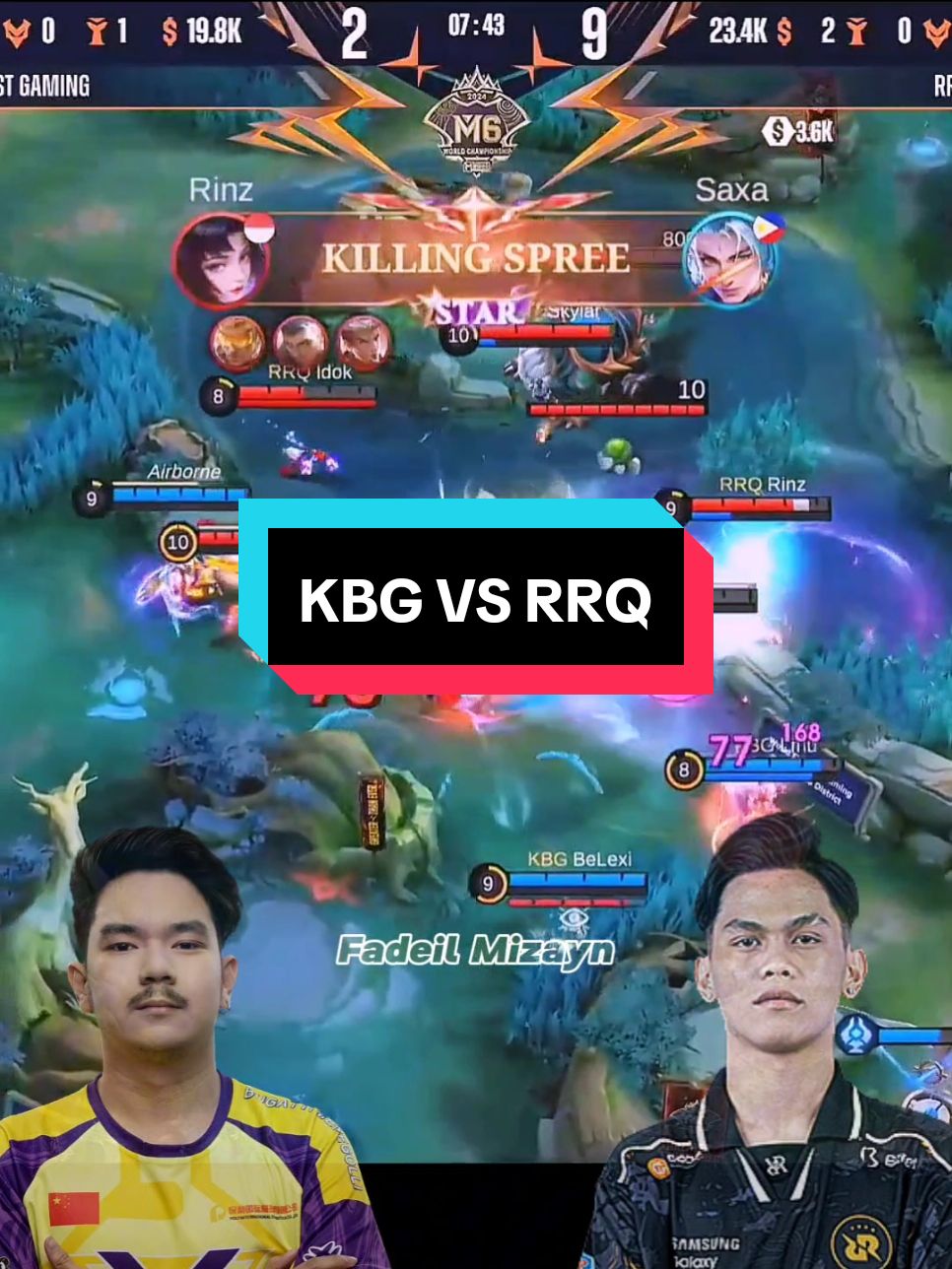 Skylarr ganyang habis KBG, RRQ mengganas!! Keep Best Gaming vs RRQ Hoshi Game 1 M6 Swiss Stage D1 #MLBBM6TorchRelay #GreaterThanEver #M6nyalaIndonesia #MLBBM6 #M6 #RRQ #vivarrq 