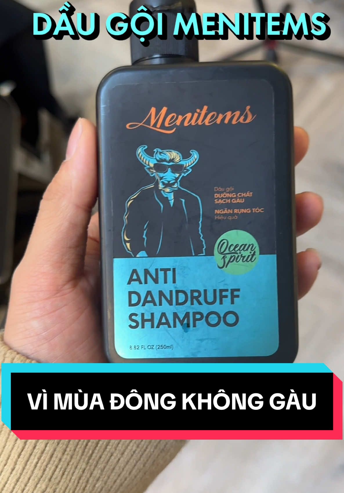 Mái tóc không gàu mùa lạnh #review #menitems #rel1 #daugoimenitems #beauty #tocnamdep #xuhuong #undercut #goclamdep #goctocdep 