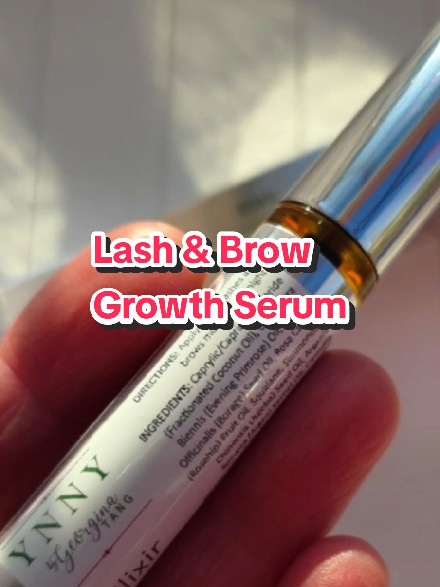 Enhance Your Beauty Naturally      Elixir- Eyelash and Brow Growth Serum 8ml.   A powerful serum packed full with essential nutrients to healthy, fuller, longer eyelashes and brows.  Elixir-Serum is moisturising and nourishing.  It contains oils which have a high level of Gamma-linolenic acid (GLA)! 100 natural with 84% organic ingredients.  Available at www.ynny.co.uk Only £17.99  + you can use code Liliya10 for 10% off! Handmade in Cheshire, UK. Vegan.  Cruelty free.  Do you use eyelash or brow  growth serum?  Let me know in the comments! Save, share, and follow for more skincare and makeup. Have a happy lash day!!! Liliya x AD/PR IG@ynnylimited Longer eyelashes, lash Serum, brow serum, growth lash serum #ynnylimited #lashserum 