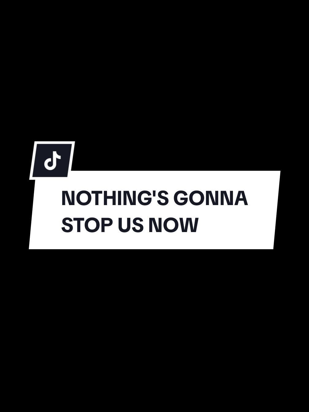 Nothing's Gonna Stop Us Now🎶🎶🎶#ytmusic #gessalyrics #fypviralシ 