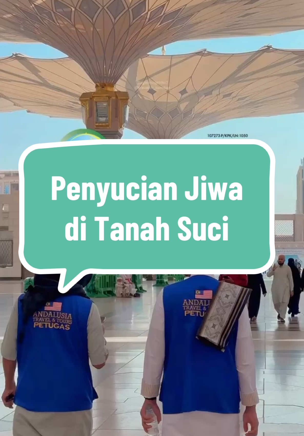 “Penyucian jiwa di Tanah Suci bersama Andalusia Travel & Tours. Langkah penuh barakah, dipimpin oleh petugas berpengalaman untuk ibadah yang khusyuk dan sempurna.” #andalusiatravel #daftarandalusiatawau #elakkanscamumrahhaji #kursusumrahpercuma #umrahandalusia