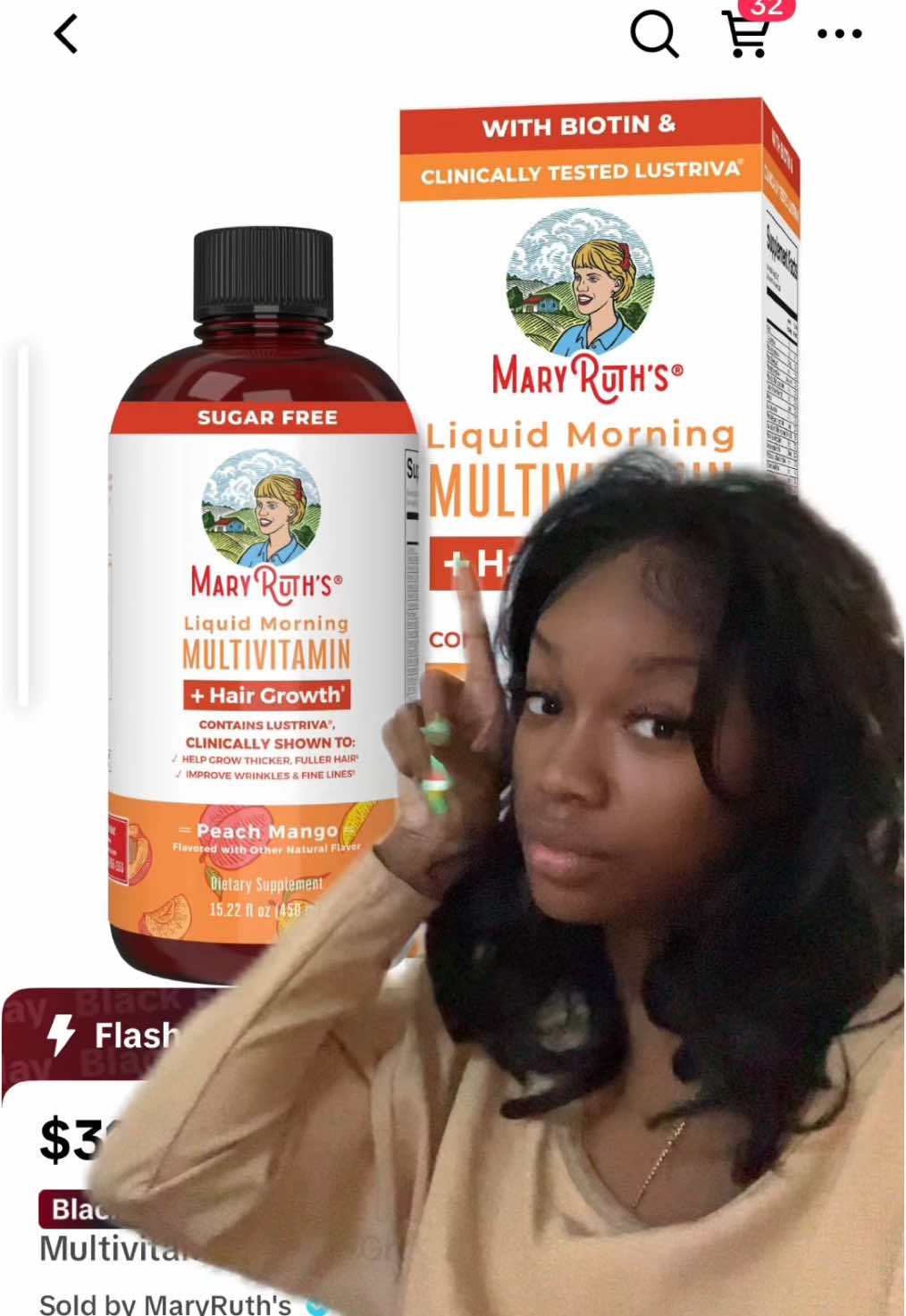 #greenscreenvideo #greenscreen  They have a black friday sale going on too😍😍😍  Y’all better hurry before they sell out!❤️ #maryruthsorganics #maryruthsmorningmultivitamin #hairgrowth #hairgrowthtips #hairgrowthtips #hairgrowthjourney #hairgrowthhacks #hairtok #haircare #curlyhair #straighthair #longhair  