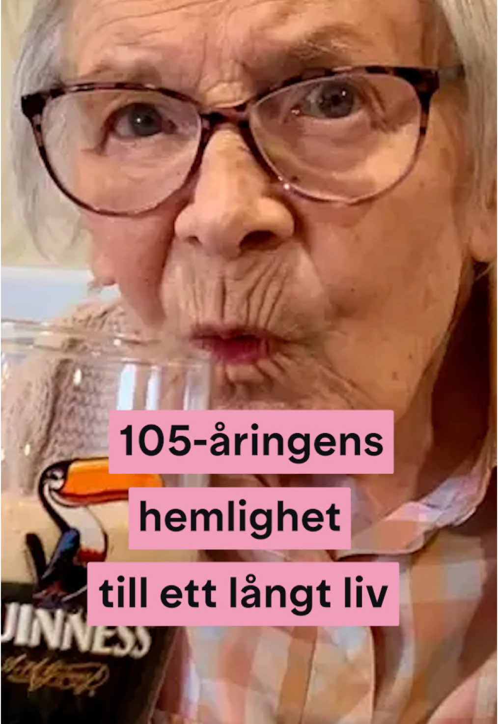 Kathleen Hennings har levt i 105 år – hon har ett par tips till dig som vill leva länge.  📸: Alamy/SWNS #fyp #viral #guinness 