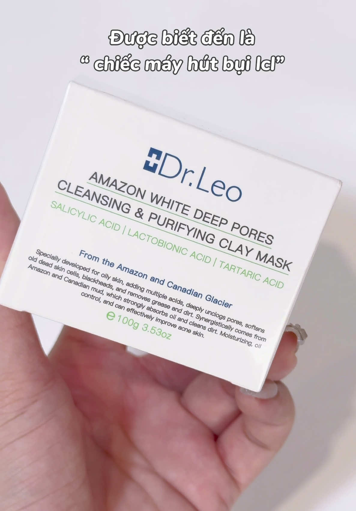 Tui hay dùng em này tuần 2 lần để da mặt th.ô.ng th.o.áng hơn nè🥰#tiemtaphoacuachannie #unboxing #review#drleo #drleovn #drleoclaymask #ClayMask #ClearSkin #DeepCleansing #PoreCleansing 