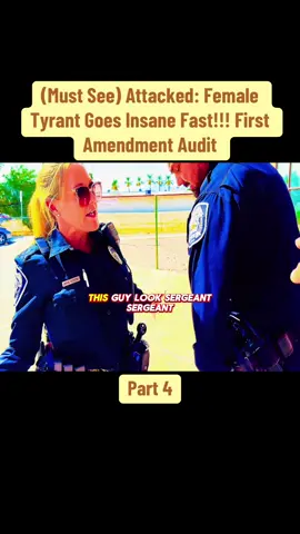 (Must See) Attacked: Female Tyrant Goes Insane Fast!!! First Amendment Audit #cops #copsoftiktok #law #audit #usa🇺🇸 #fyp #viral_video #trendingvideo 