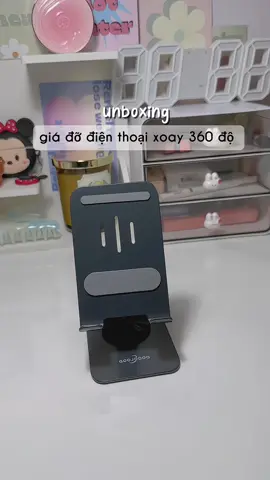 Giá đỡ điện thoại xoay 360 độ không làm mấy bà thất vọng đâu nhoaa #giadodienthoai #unboxing #koc #phukiendienthoai #xuhuong 
