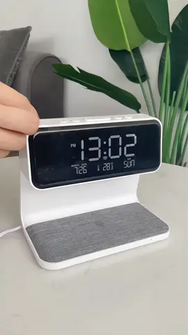 Upgrade your bedside with the Creative 3-in-1 Bedside Lamp! 🌟✨  This multifunctional gadget combines a sleek lamp, wireless phone charger, and an LCD alarm clock—all in one stylish design. Perfect for modern living, it keeps your nights cozy and your mornings efficient. 💡📱⏰ Light up, charge up, and wake up in style. Get yours today! 🔗 Check it out here: stafuly.com #smartliving #wirelesscharging #iphone #buynow #shop #bestprice #gadgets #technology #wireless #technology #power  #phone #gadget #losangeles #reels #reelitfeelit #pageforyou #tiktokviral #page #buynow #onlineshopping #HomeVibes #Relax #usa🇺🇸 #bestprice #amazon #amazonfinds #amazonmusthaves 
