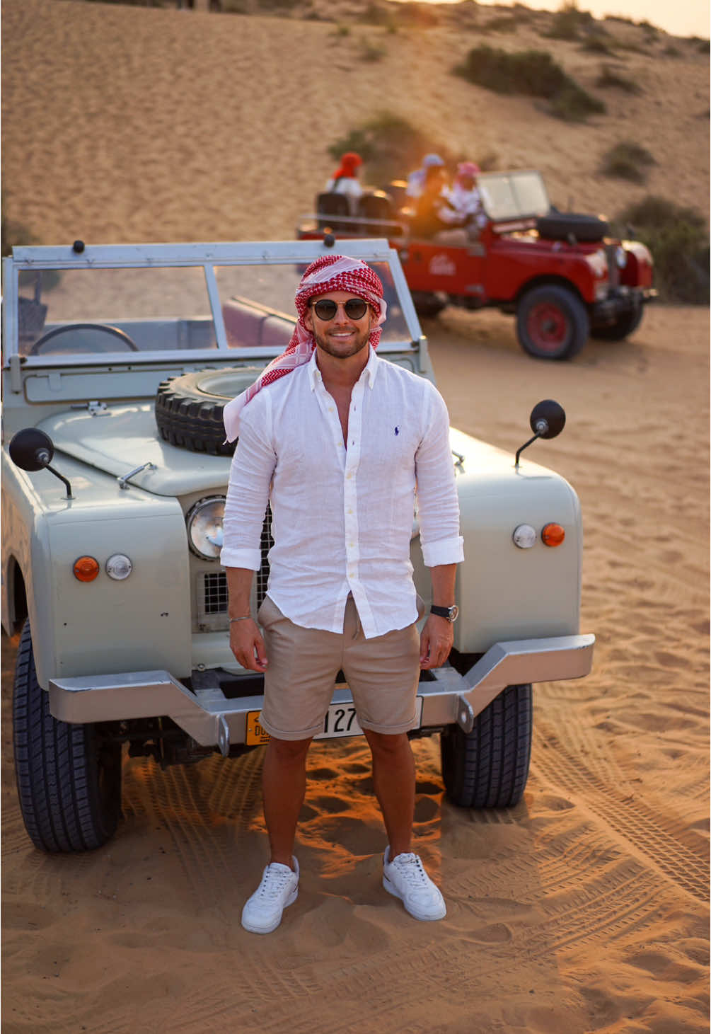 What a day in the dubai desert with @Platinum Heritage 🌵❤️ #beahero #platinumheritage #dubai #desert #safari #habibi 