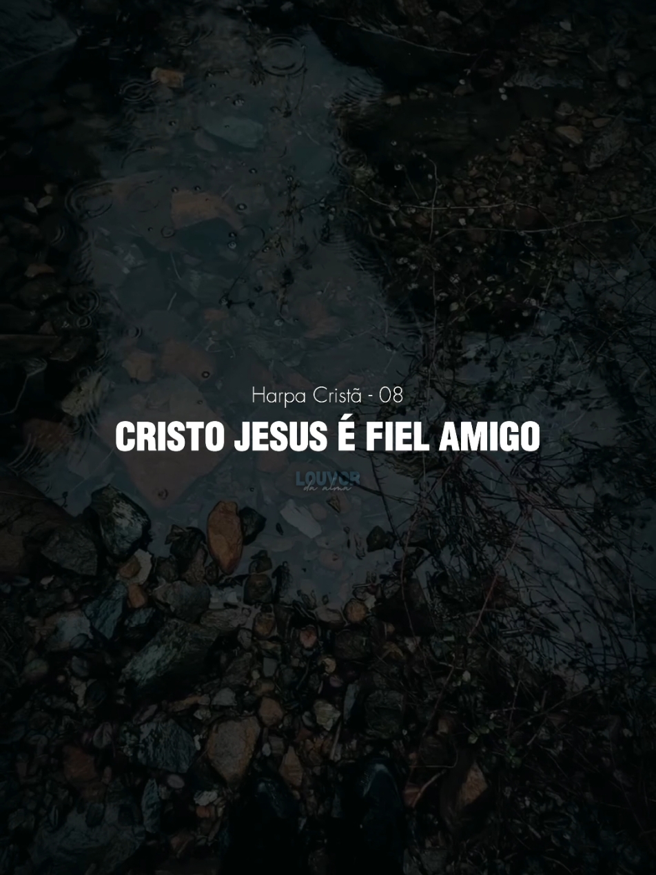 Cristo Jesus é Fiel Amigo 🤍 #harpacristã #harpa #hino #Deus #fé #fycristao #aurelinadourado 