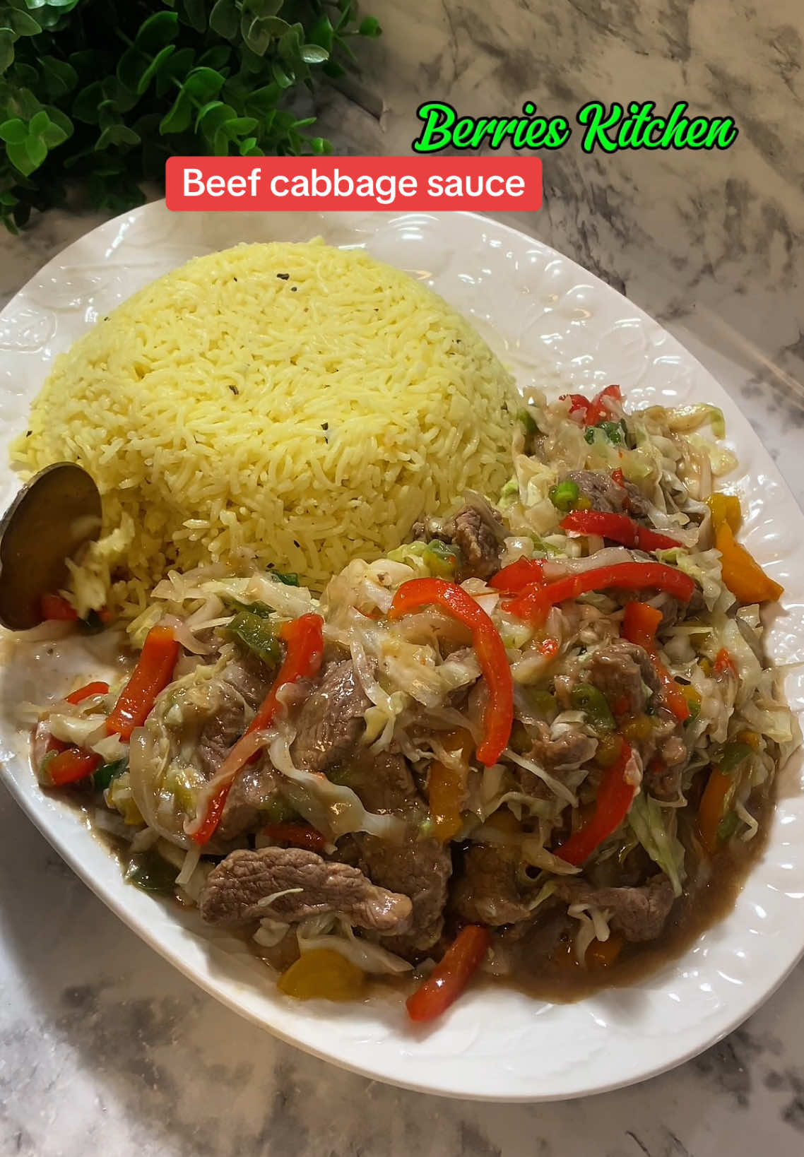 Make this beef cabbage sauce for your family, not everytime tomato sauce. So delicious #beefcabbagesauce #beef #cabbage #Recipe #trendingvideo #viralvideo #cooking #rice #popular  #cabbagebeefstirfry 