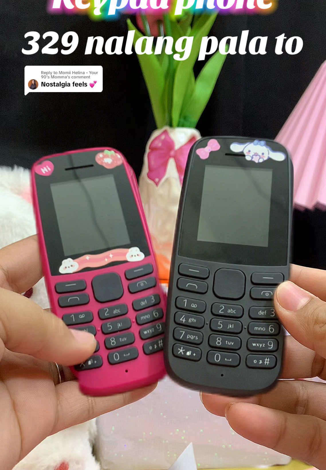 Replying to @Momii Helina - Your 90’s Momma  Keypad phone Keypad cellphone Affordable keypad phoneg Mini keypad phone Mini cellphone Backup phone #keypadphone #keypadcellphone #affordable #affordablephone # backupphone  #budgetphones #miniphone #minicellphone #tiktokfinds #tiktokfind #tiktokrecomendations #fyp 