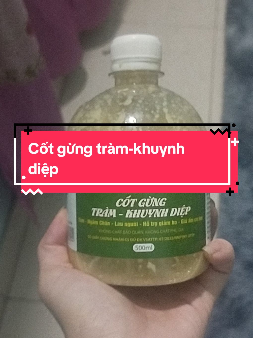 Cốt gừng - tràm-khuynh diệp 1 sản phẩm cần thiết cho mỗi gia đình vào mùa đông này. Giúp giảm ho, giữ ấm cơ thể. #tranglich #cotgungdiemkim #cotgungtramkhuynhdiep #phanuoctam #ngamchan #matongdiemkim  #launguoi #baovecothe 