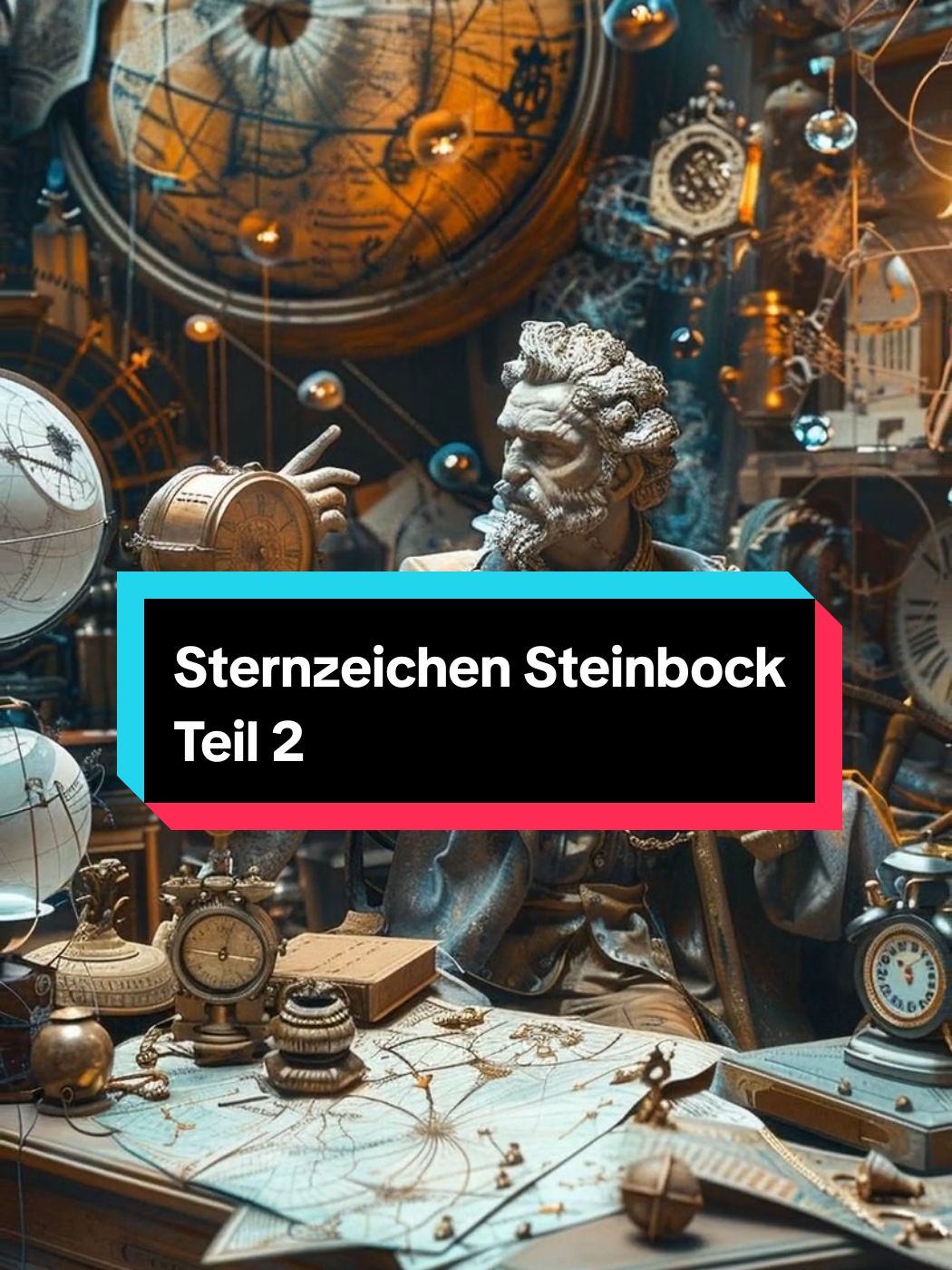 Sternzeichen Steinbock - Die Denker ♑️🐐#astrologie #sternzeichen #horoskop #persönlichkeit #Steinbock 