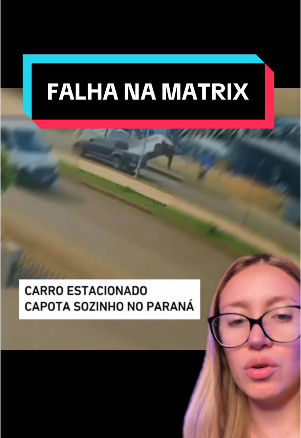 A única falha que eu consegui encontrar aqui é o fato de eu ser tr0ux@ dessas redes sociais de vídeos curtos!  #carolcapel #misterios #sobrenatural #falhanamatrix 