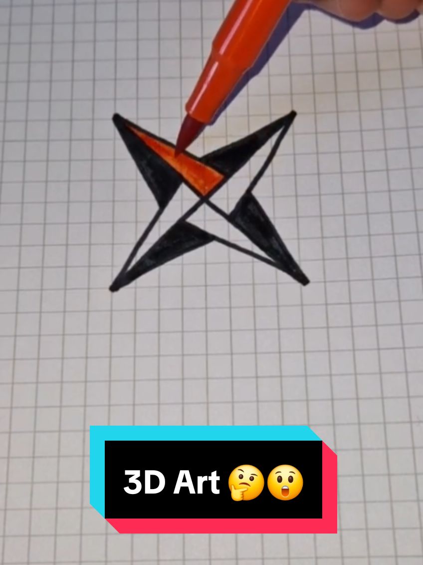 Amazing 3D Illusion Drawing 😎🌟✨️ #amazing #videoviral #crazy #cute #incredible #art #easy #satisfyingvideo #creation #fypp #tradings #3ddrawing #3dart #juicewrld #arianagrande 