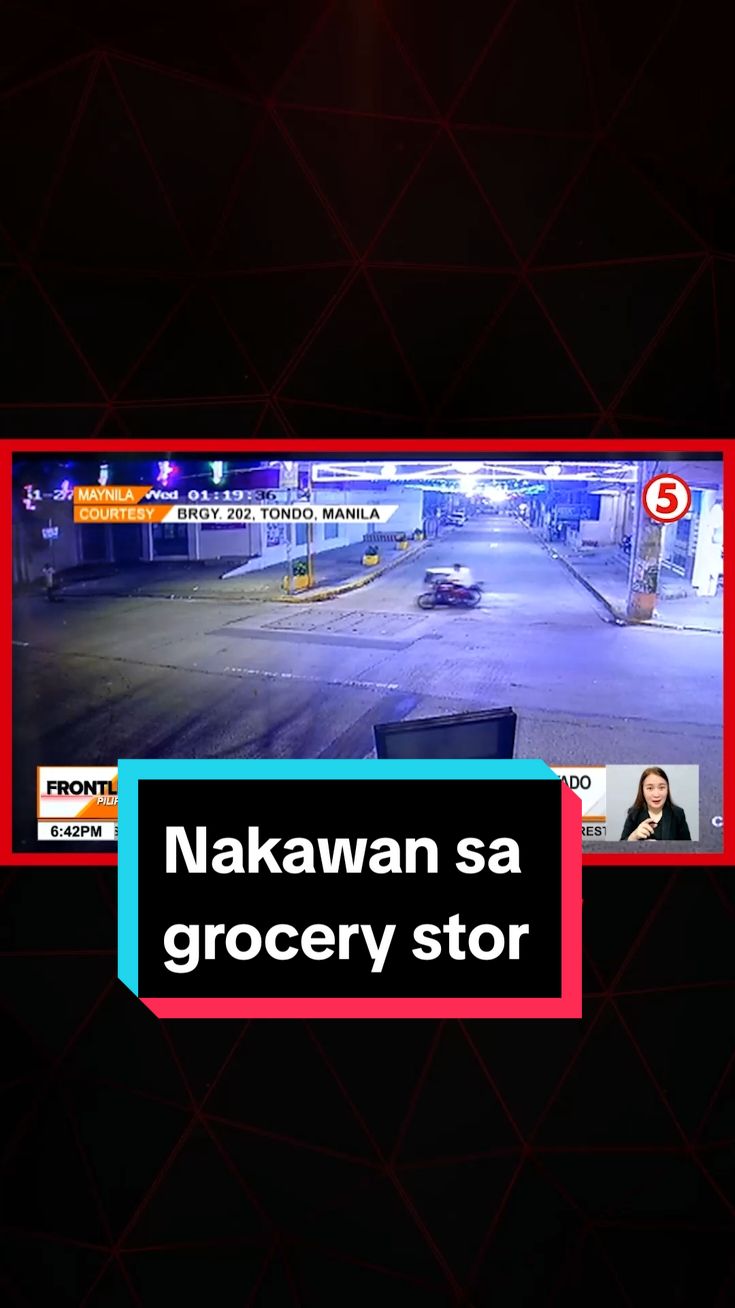 Sapul sa CCTV ang pagnanakaw sa isang grocery story sa Tondo, Maynila. Ang suspek, dating empleyado ng grocery. #FrontlinePilipinas #News5 #BreakingNewsPH 