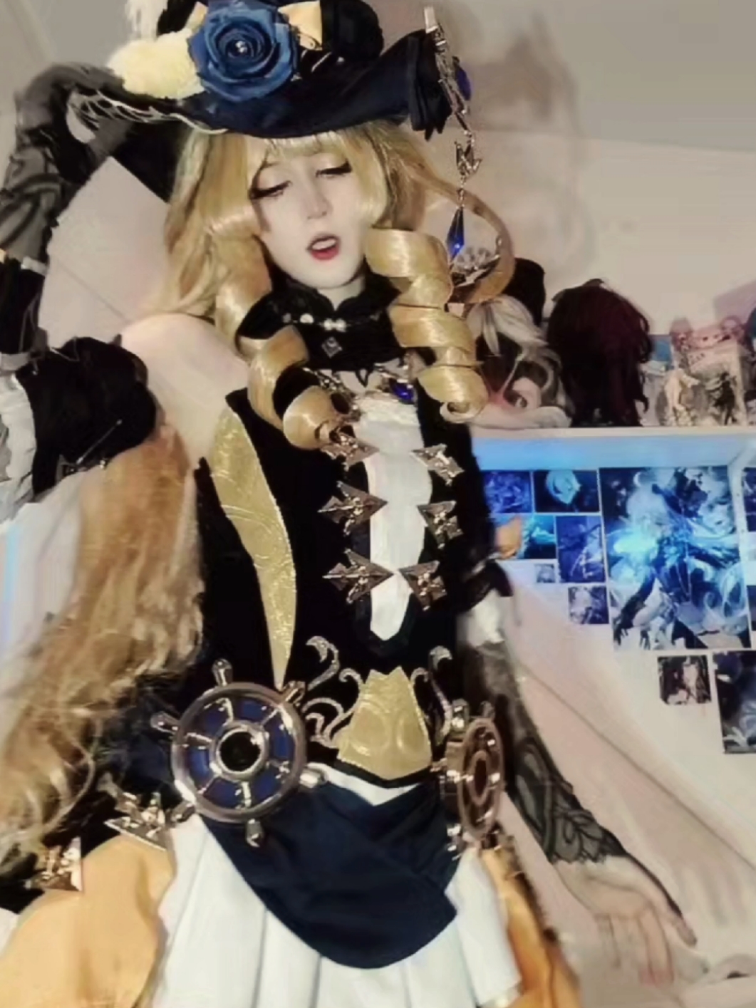 this part of this song is so majestic I love it #navia #naviacosplay #naviagenshinimpact #genshin #fyp #genshinimpactcosplay #foryoupage 