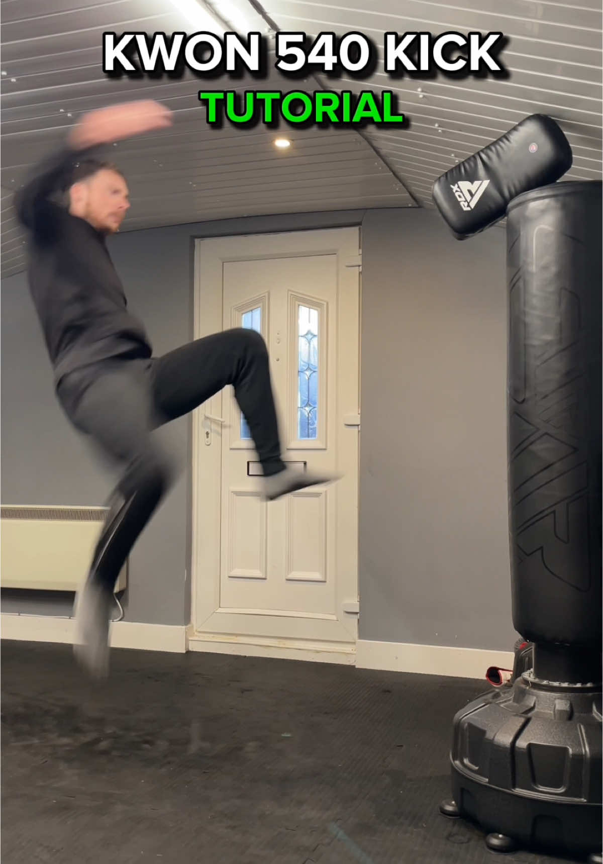 Kwon 540 kick tutorial #stepbystepwithtrevor 