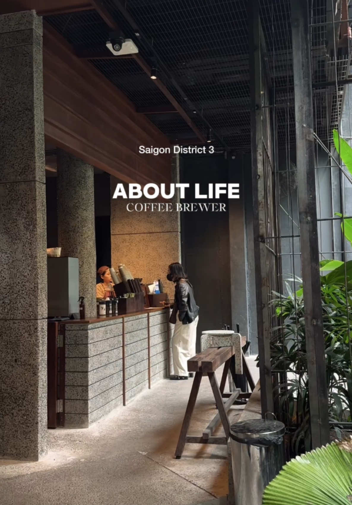 [ About Life Coffee Brewers ] 📍Saigon District 3 #movearoundwithme #fyp #explore #travel #cafehopping #caferecommendation #cafetour #relaxing #saigon #saigoncafe 