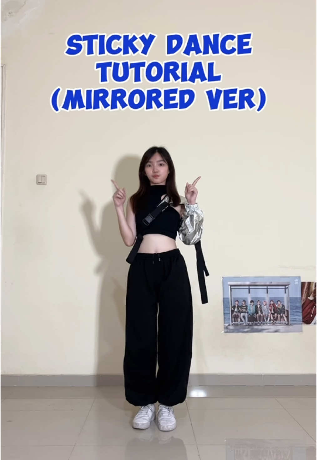 MinZy kembali dengan dance tutorial!!🎉 SUDAH MIRROR YA TEMAN TEMAN😁 dc: @dylansmovin  . All outfit from @lazy.bazy  More info? Click link on bio! . #dance #sticky #stickydance #stickydancechallenge #trend #tiktok #for #fyp #fypage #outfit #OOTD #casual #streetwear #tutorial #dancetutorial 