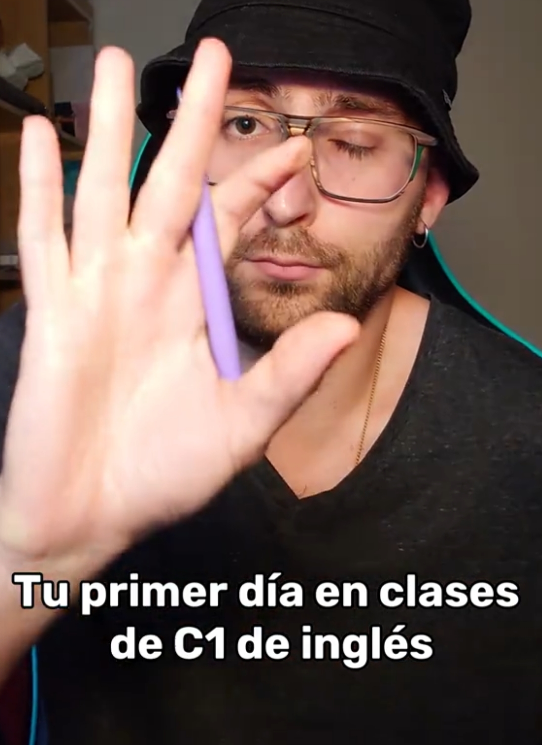 🫠Tu primer día en clases de C1 de inglés #c1 #ingles #comedia #humor #risa #viral_video 