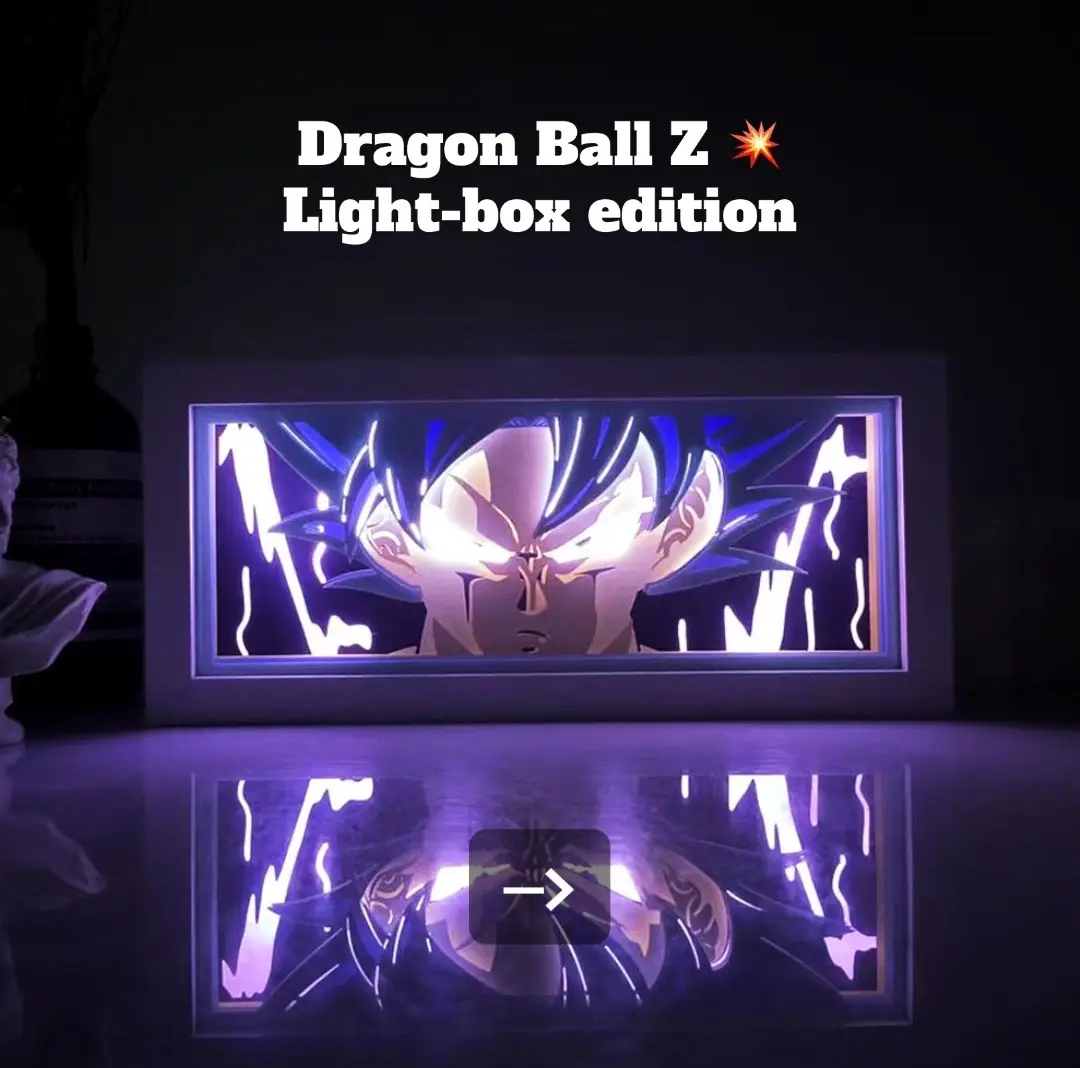 Grab your box today🔥LINK in BIO📌 Now 25% OFF and FREE shipping worldwide🎁 #goku #gokublack #vegeta #broly #gohan #dragonballlegends #dragonball #dragonballsuper #animefyp #animefan #lightbox #animelightbox #giftidea 