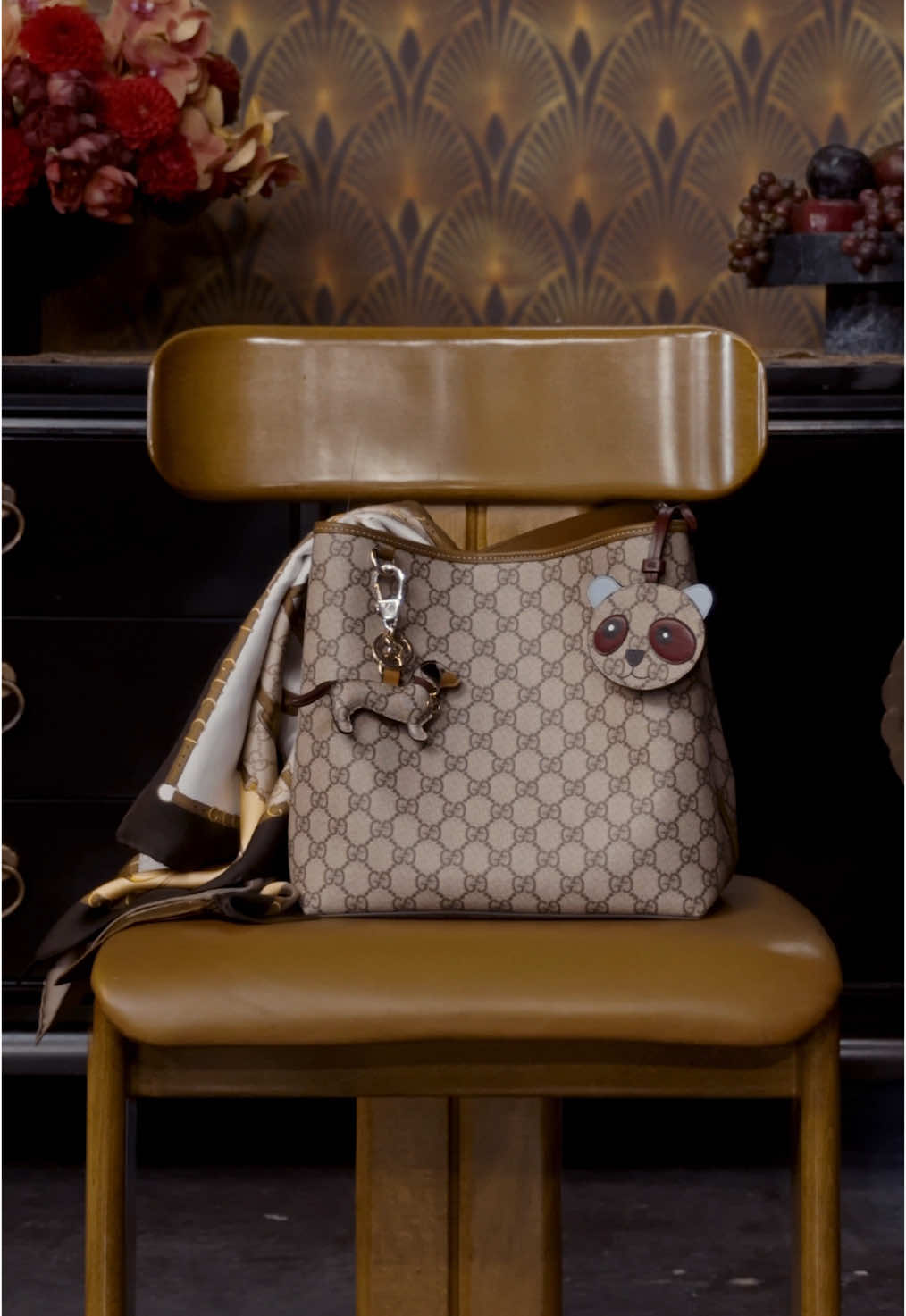 A charming touch #GucciGift #GGEmblem