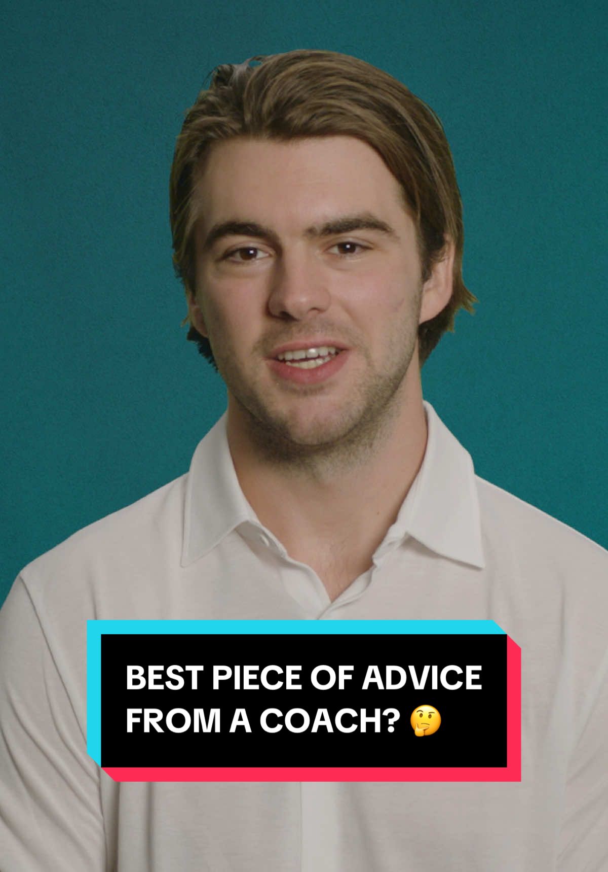 what’s the best piece of advice you got from a coach? 👂 #NHL #PuckPersonality #hockey #HockeyPlayers #advice 