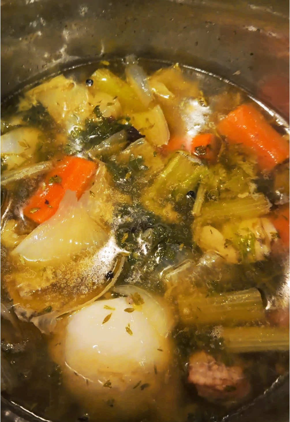 Would you believe me if I told you I drank a full cup of this at 1 am last night? #Turkey #Stock #Thanksgiving #EasyRecipe #NoseToTail #foodwaste #ViralRecipe #HolidayMeal #TurkeyStock #Gravy #HomemadeRecipe #Fyp #thanksgivingdinner 