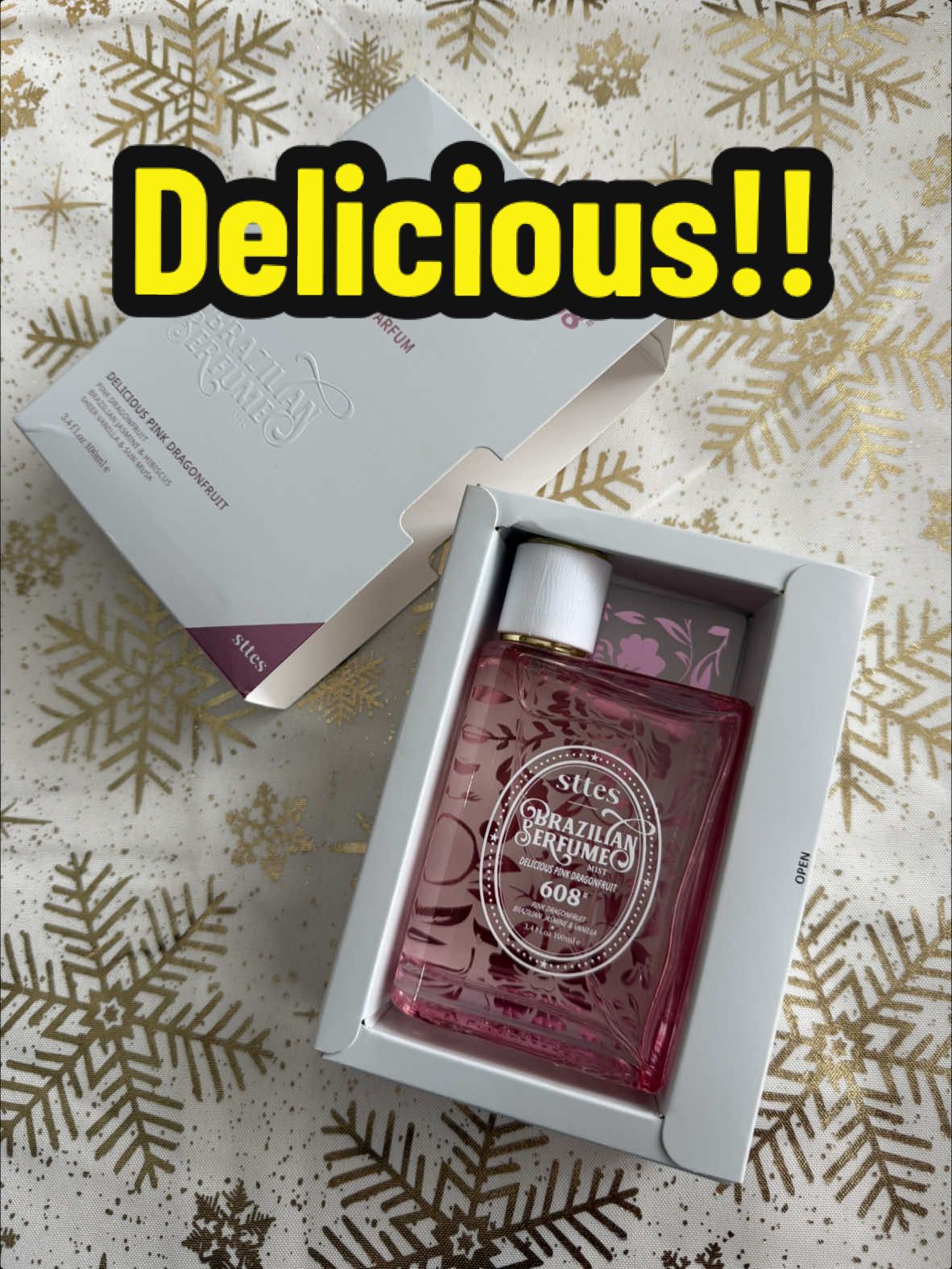 This sttes pink dragonfruit perfume smells amazinfg!!! Get yours now!! #tiktokmademebuyit #tiktokshopblackfriday #tiktokshopcybermonday #tiktokshopholidayhaul #TikTokShop #perfume #sttes #dragonfruit #smellgoodfeelgood #gifts #holidaygifts 