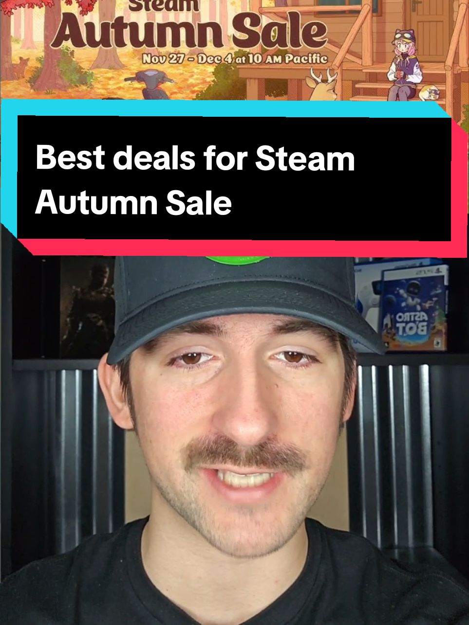 A lot of really solid games on the Steam Autumn Sale! #gaming #steamgames #steam #hollowknight #arkhamknight  #GamingOnTikTok 