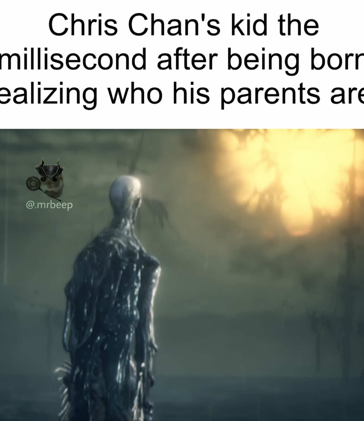 I still cant believe chris chan is having a kid😭😭 #fyp #bloodborne #chrischan #bloodbornememe #soulsborne #fromsoftware 