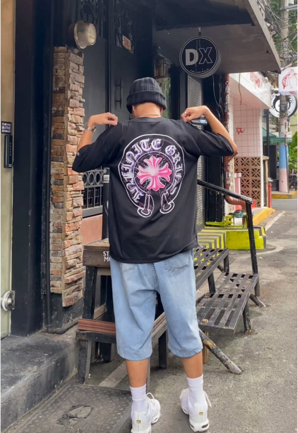 BACK ON STOCK!! LETSSS GO 💎🥶 #infinitegrind #oversizedshirt #clothingbrand #streetwear #chromehearts #fyp #foryou 