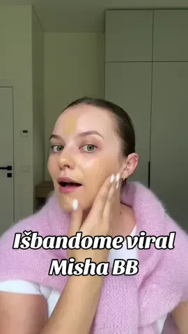 @Rossi.lt ⭐️ #reklama #misha #bb #mishabbcream #bbcream #sunscreen #foundation #makeup #skincare 