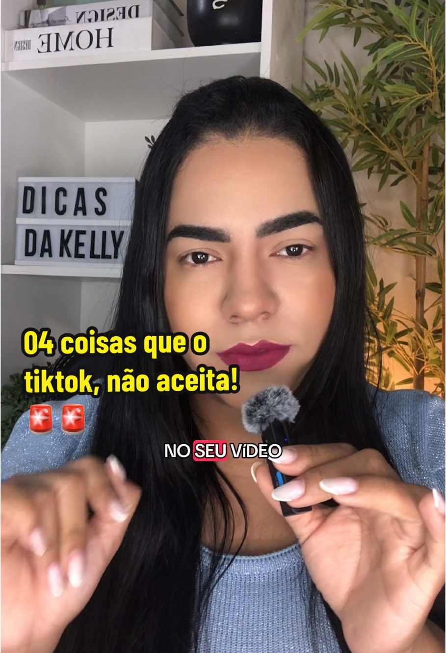 Quatro coisas, que o TikTok não aceita! #dicas#perfilnovo #dicastiktokbrasil #criadordeconteudo #iniciantestiktok #crescernotiktok 