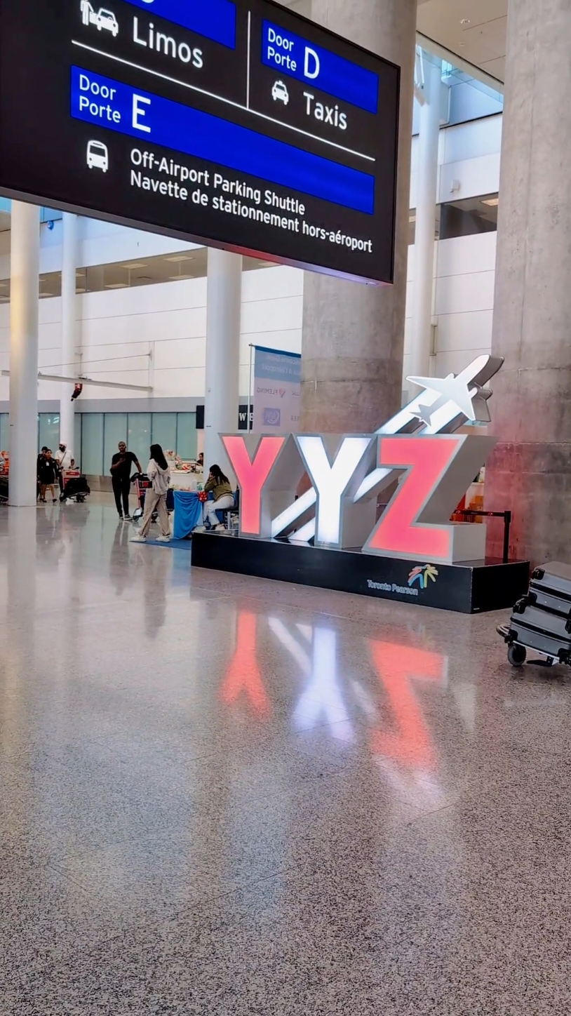 Toronto Pearson Airport #yyz #pearsonairport #terminal1  #toronto 