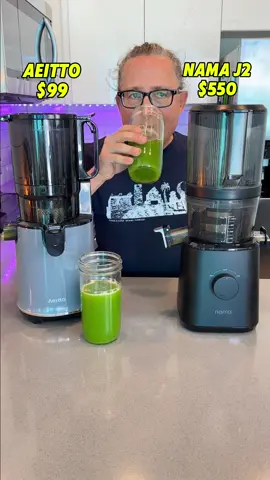 Is the Aeitto Juicer better than the Nama J2? 🤔 #namaj2 #namaj2juicer #namaj2review  #juicerreview #slowjuicer  #coldpressjuicer  #namajuicer  #aeittoslowjuicer  #aeittojuicer  #juicercomparison 