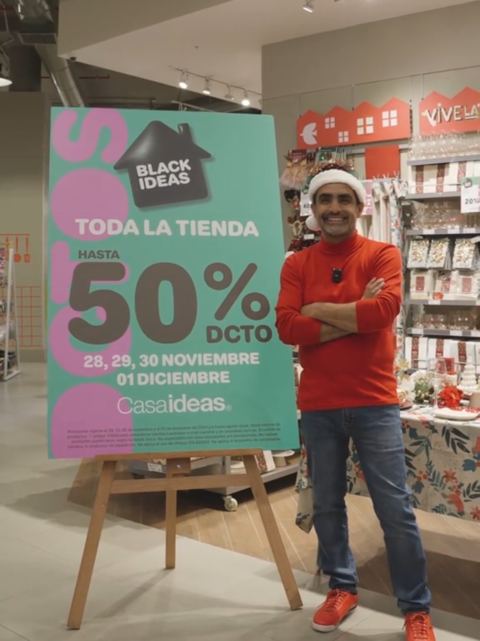 ¡Vive la Navidad! y encuentra de todo para quienes más quieres en el Black Ideas de @Casaideas Perú desde hoy hasta el 1 de diciembre. Celebra y disfruta! Vive la Navidad!🎄  #ViVeLaNavidad #BlackIdeas #CasaIdeas #Publicidad