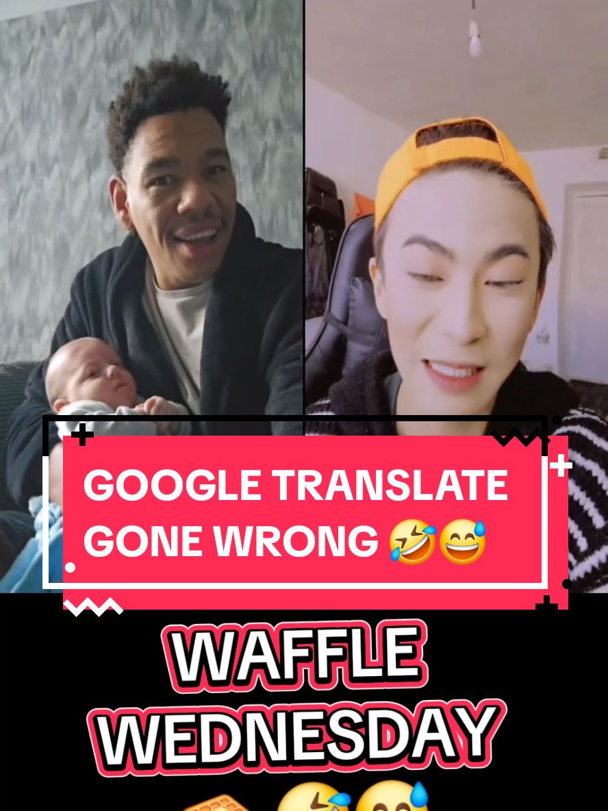 WHEN GOOGLE TRANSLATE GOES WRONG 😬😅 #google #translate #googletranslate #gonewrong #OhNo #haha #goodvibes #wafflewednesday #omg #fyp #xyz #abcxyz 