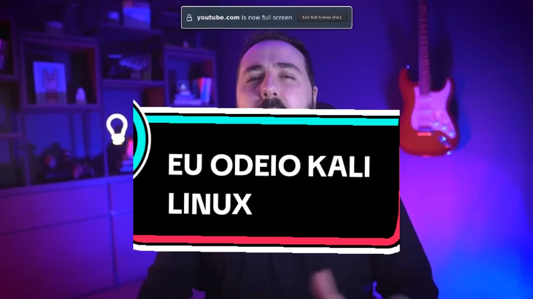 eu ODEIO Kali Linux e você também devia #linux #mrrobot #parrot #hacker #cybersecurity #hackers #kalilinux #kali 