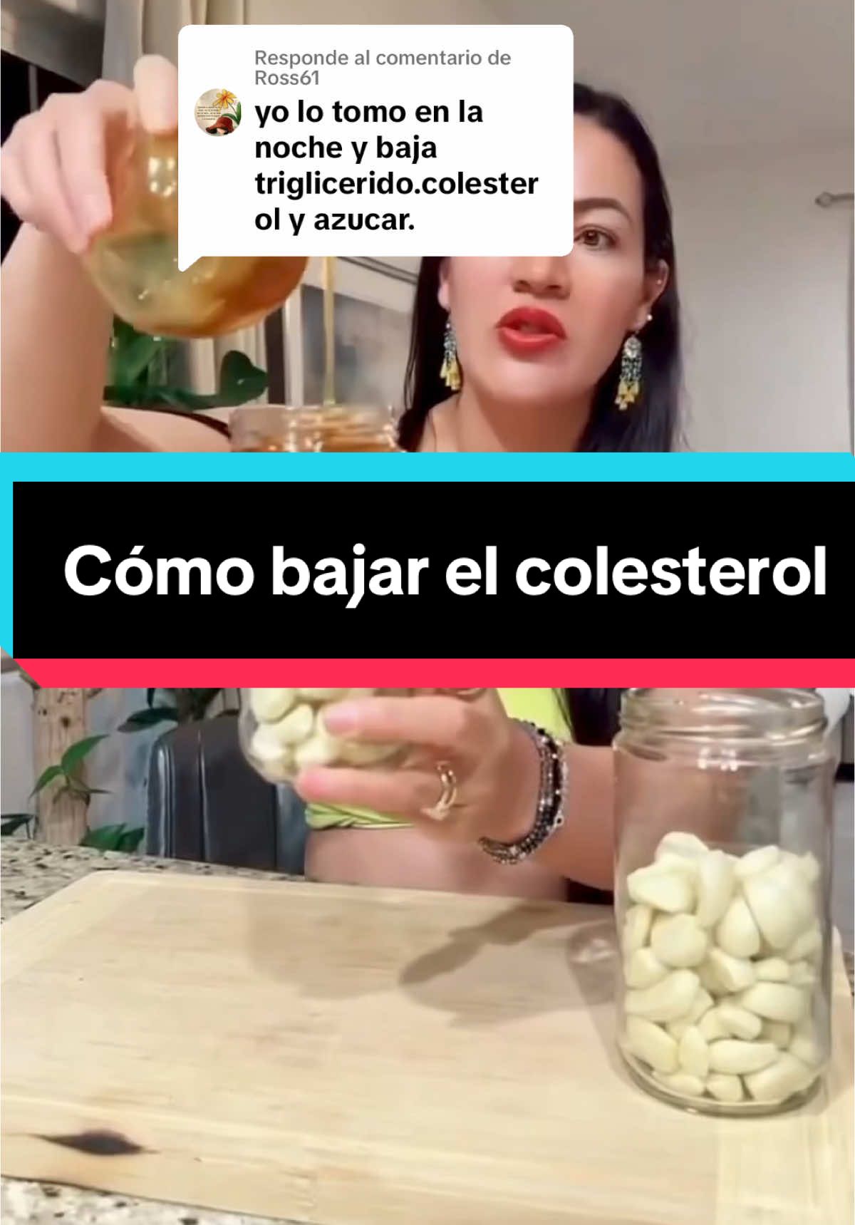 Respuesta a @Ross61 excelente para bajar el colesterol bueno para la circulación ron antioxidante antibiótico natural sube al sistema inmune si sufres de gastritis no se recomienda .! Al ser picado o triturado, como mencioné anteriormente, el ajo libera alicina. Este es el compuesto responsable por las propiedades antiinflamatorias del ajo que podrían reducir la probabilidad de padecer de osteoartritis##ajos##ajosenmiel##ajos##garlic##remedioscaseros##honey