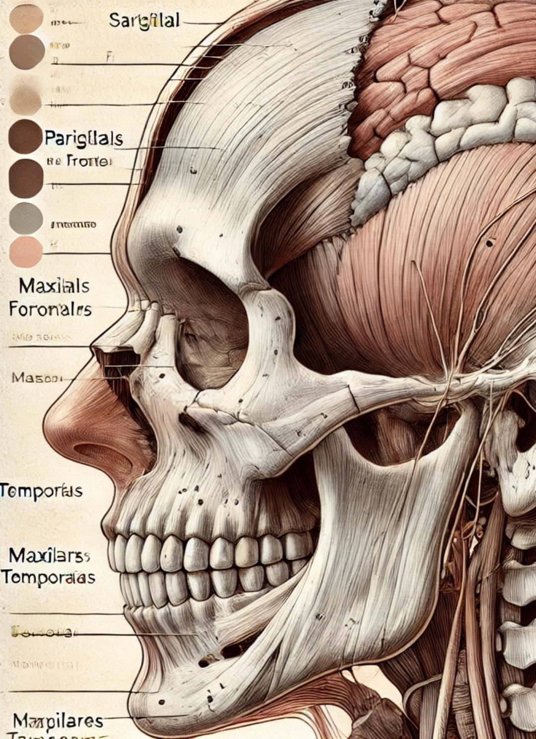 como funciona a cabeça do ser humano 💀 #anatomia #anatomiahumana #cranio #cabeça #💀💀 