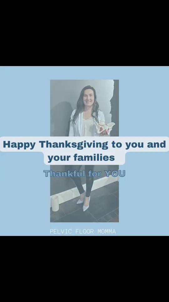 🌟 Happy Thanksgiving to YOU and your family  I truly am so grateful for you. One of my greatest joys has been watching you overcome pain and actually be able to enjoy your pregnancy.  I am thankful to be able to hear how you can cough and sneeze and not pee yourself. I love hearing how excited you become and watching the light shine through when you share your wins and you find comfort throughout your journey. Thankful to listen to your birth stories where you were so proud of yourself and listened to your body. You advocated for yourself, minimized tearing and spent little time pushing.  Watching you become a mom and allowing your body to heal in a way that shows the strength you have.  YOU are amazing and I’m thankful to stand by and watch you do the darn thing.  Happy thanksgiving to YOU and your loved ones.  #thanksgiving #pelvicfloor #pregnantmomma #postpartummomma #thankful 
