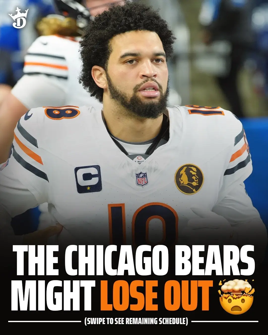 The #ChicagoBears remaining schedule is very difficult and with Matt Eberflus’ future up in the air, it’ll be a rocky finish in the Windy City. #bears #nfl #football #chicago #dabears 