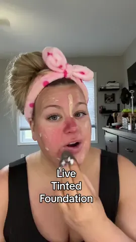 Live tinted foundation is so good and light weight! #livetinted #tiktokblackfriday #blackfridaydeal #cybermonday #blackfridaydeals #stockingstuffer @livetinted 