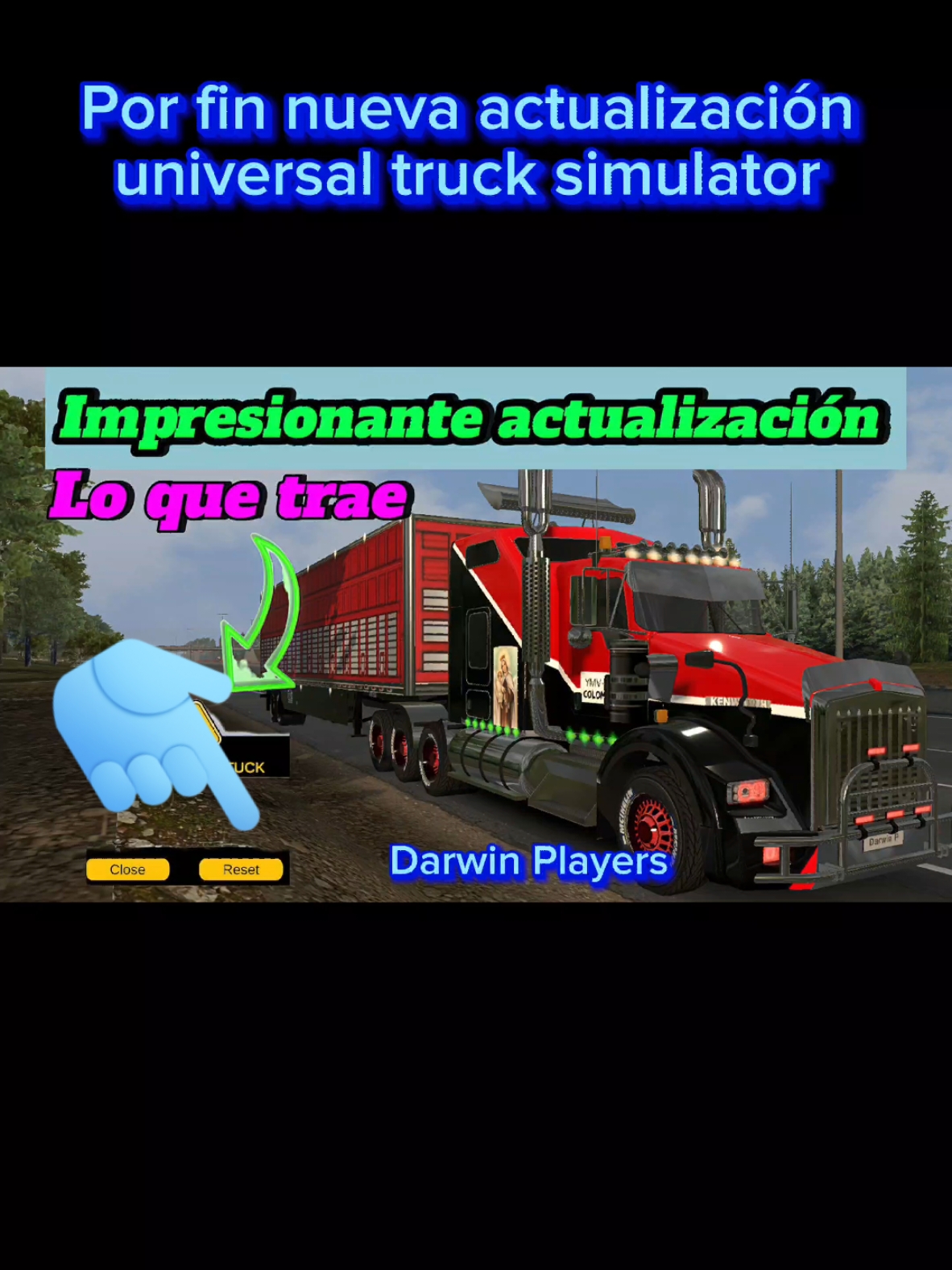 Nueva actualización universal truck simulator  #universaltrucksimulator #nuevaactualizacion #fyp #trailerosmexicanos🇲🇽💯😎 