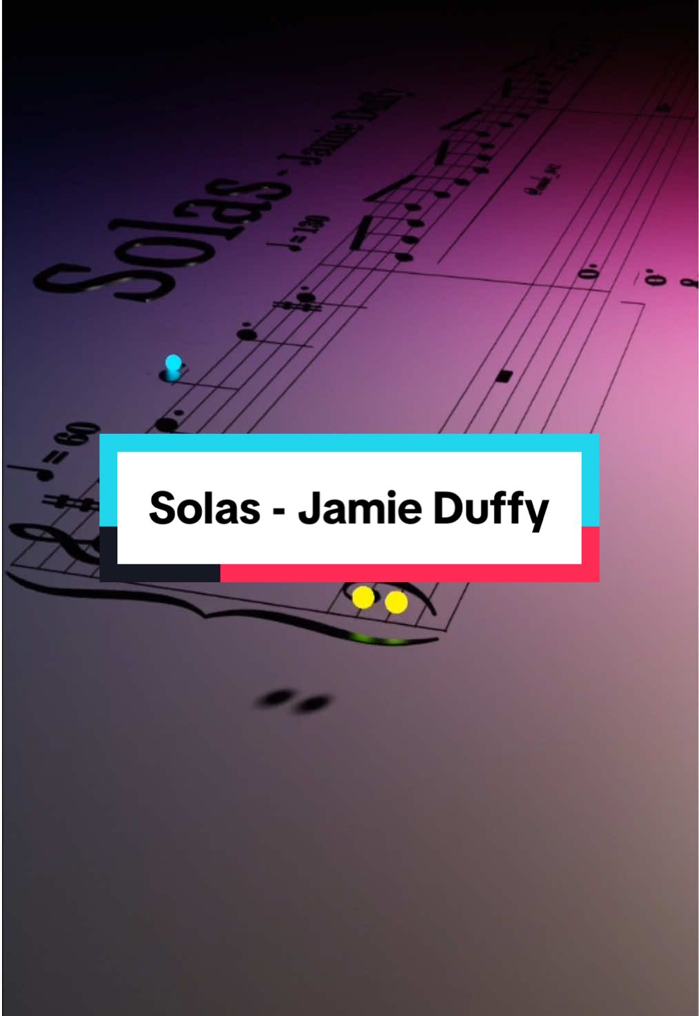 Solas - Jamie Duffy on piano - Beautiful visualization #solas #jamieduffy #romanticmusic #pianosheetmusic #fyp 