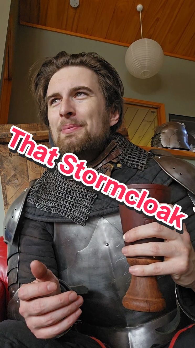 You even mention Skyrim, and the Stormcloaks will tell you all about it 🤷 Greymane or Battleborn? #Skyrim #skyrimtiktok #skyrimmemes 