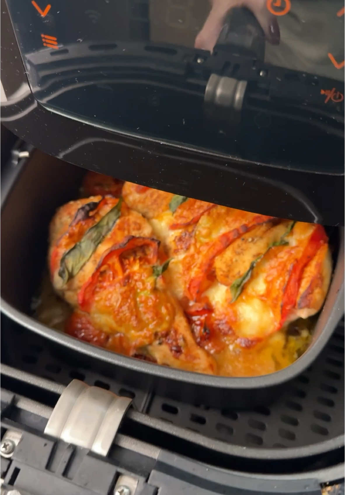 POLLO CAPRESE #foryou #chicken #EasyRecipe #airfryer #tiktokrecipe