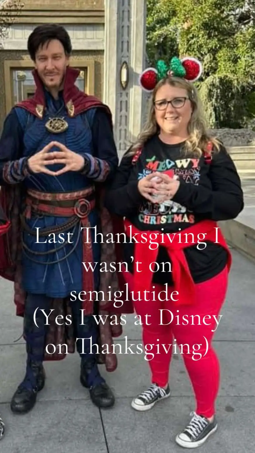 Still not to my goal, but getting there #semiglutide #weightloss #balance #40lbsdown #thanksgiving 